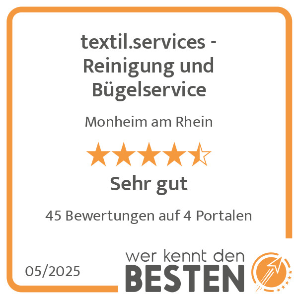 Bilder textil.services - Reinigung und Bügelservice