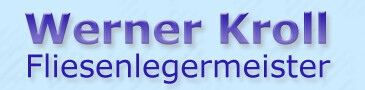 Werner Kroll Fliesenlegermeister Logo