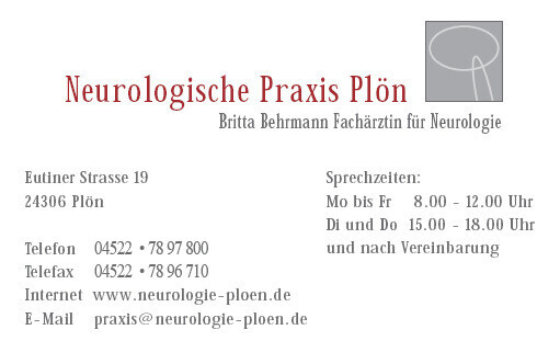 Bilder Britta Behrmann Fachärztin für Neurologie