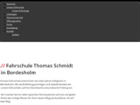 Screenshot for http://www.fahrschule-thomas-schmidt.de