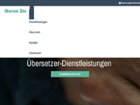 Dolmetscher und Übersetzer für die Sprachen Dari, Paschto und Persisch (Farsi) website screenshot