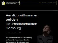Website Screenshot Hausmeisterhelden Hamburg