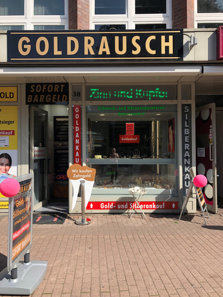 Bilder Goldrausch auf der Marktfläche