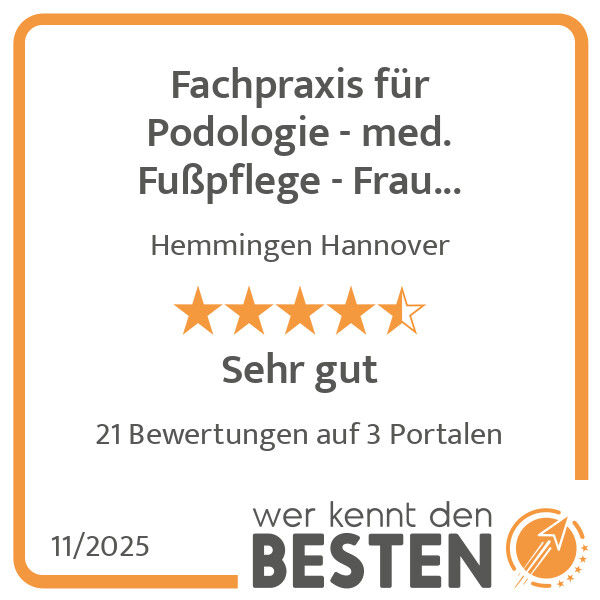 Bilder Fachpraxis für Podologie - med. Fußpflege - Frau Kristin Runge