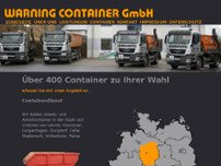 Screenshot for https://www.warning-container.de