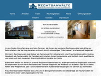 Kanzlei Nieber|Hanebuth|Klapproth website screenshot