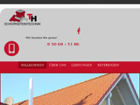 TH Schornsteintechnik website screenshot