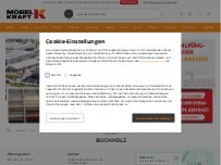 Website Screenshot Möbel Kraft
