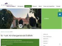 Website Screenshot St.-Nicolai-Kirche - Evangelisch-lutherische Kirchengemeinde Elsfleth