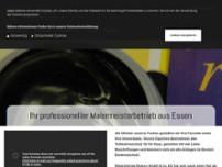 Malerbetrieb Rickers GmbH & Co. KG website screenshot