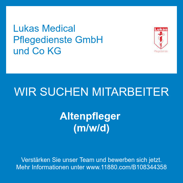 Bilder Lukas Medical Pflegedienste GmbH und Co KG