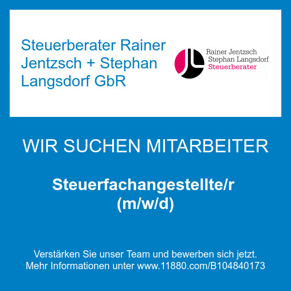 Bilder Steuerberater Rainer Jentzsch + Stephan Langsdorf GbR