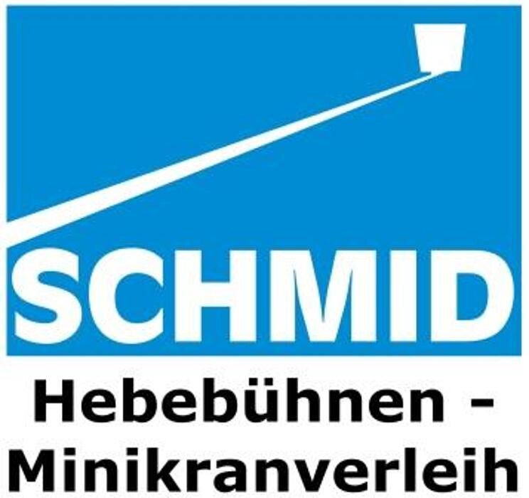 SCHMID Hebebühnen- Minikranverleih Logo