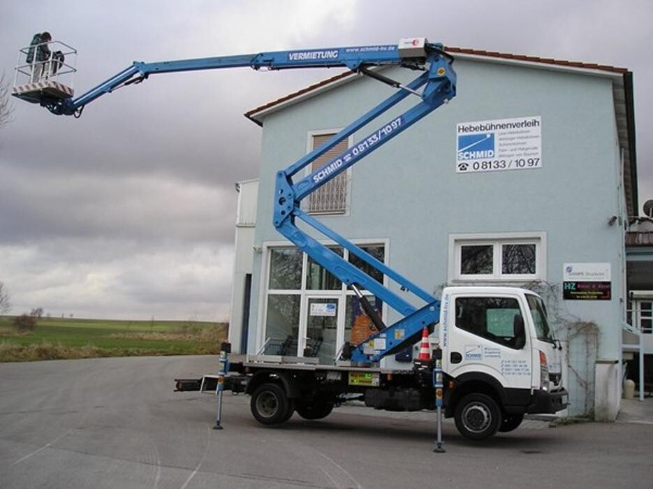 Bilder SCHMID Hebebühnen- Minikranverleih