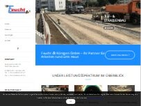 Website Screenshot Feucht & Röntgen GmbH