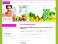 wacktiva Figur - Fitness - Ernährung website screenshot