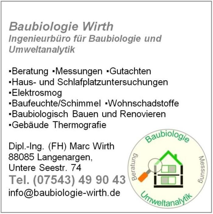 Bilder Baubiologie Wirth Ingenieurbüro für Baubiologie und Umweltanalytik