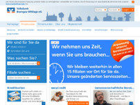 R+V Versicherung website screenshot