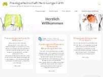 Website Screenshot Dr. med. Walter Kellermann