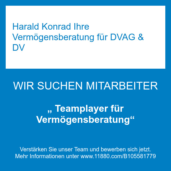 Bilder Harald Konrad Ihre Vermögensberatung für DVAG & DV