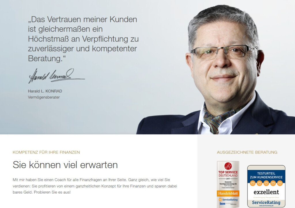 Bilder Harald Konrad Ihre Vermögensberatung für DVAG & DV