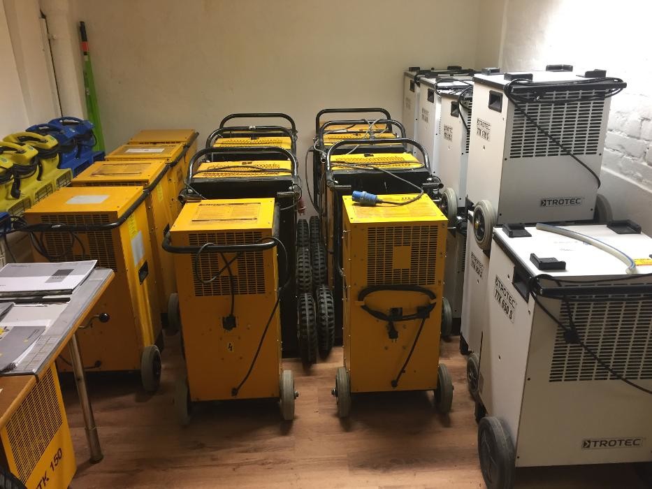 Bilder Aqua X Bautrocknung