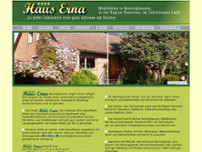 Haus Erna website screenshot