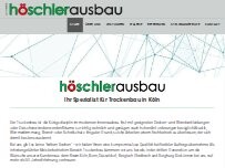 Website Screenshot höschlerausbau e.K.