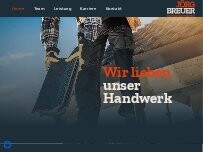 Website Screenshot Dachdeckermeister Jörg Breuer