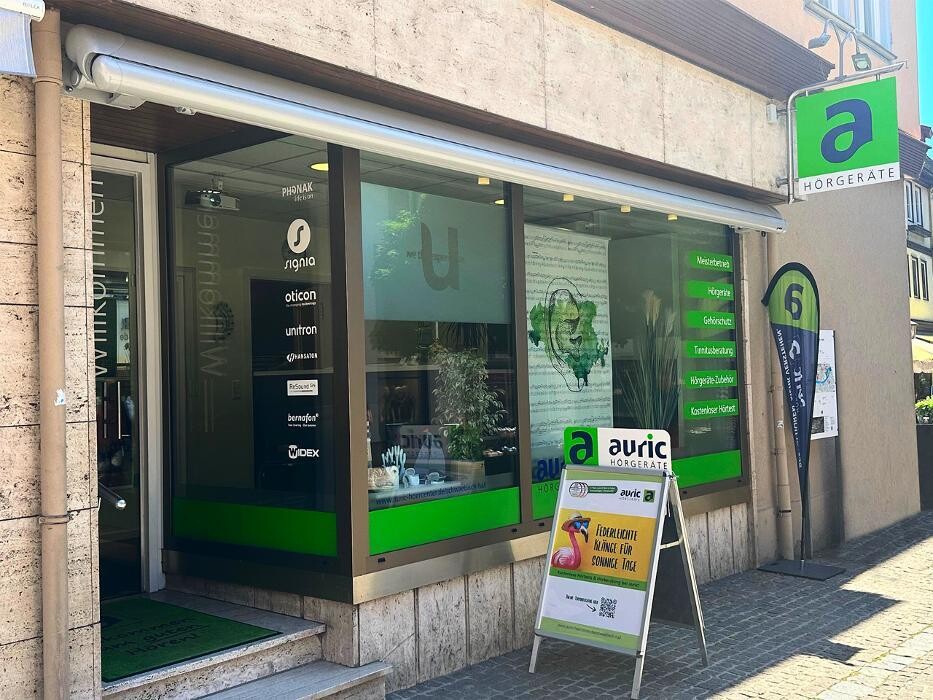 Bilder auric Hörcenter Schwäbisch Hall