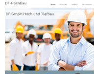 DF GmbH Hoch und Tiefbau website screenshot