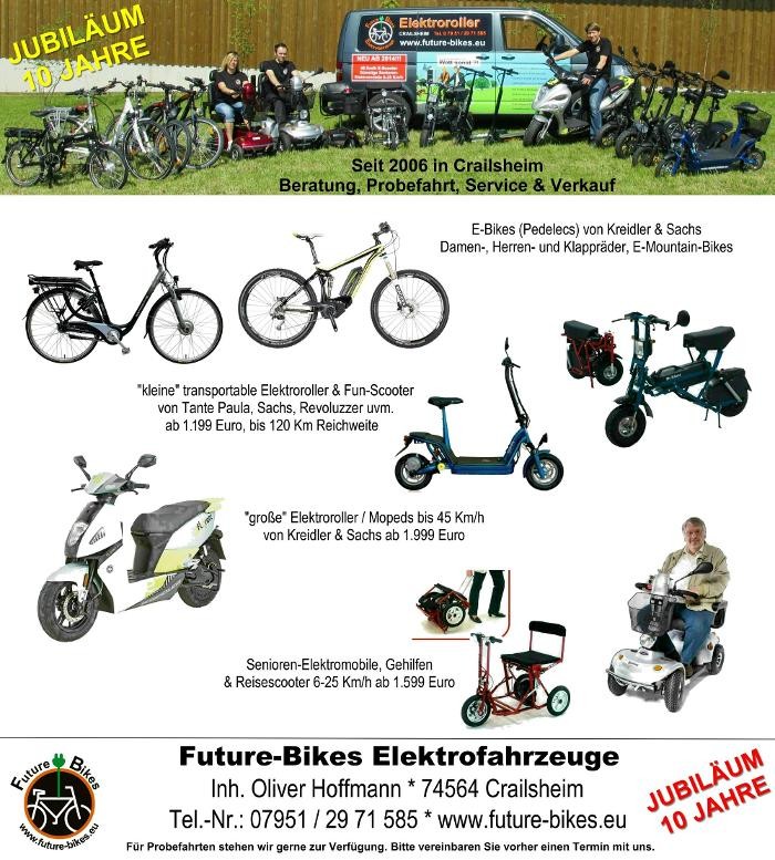 Bilder Future-Bikes Elektrofahrzeuge, Inh. Oliver Hoffmann