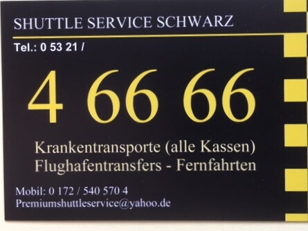 Shuttle Service Schwarz GmbH Logo