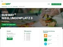 Website Screenshot Subway