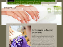 Beauty Oase Nürnberg website screenshot