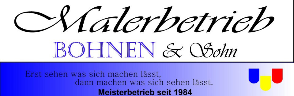 Malerbetrieb Bohnen & Sohn Logo