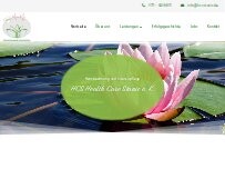 Website Screenshot Ambulanter Intensivpflegedienst HCS Health Care Stanic
