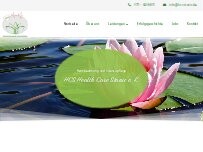 Website Screenshot Ambulanter Intensivpflegedienst HCS Health Care Stanic