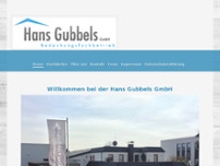 Hans Gubbels Gesellschaft für Bedachung und Bauklempnerei mbH website screenshot