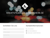 Kreativ-Team, HGS Rüdiger Steinmetz website screenshot