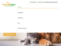 Tierservice Pflüger website screenshot