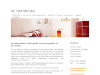 Privatpraxis Dr.Ralf Michael website screenshot