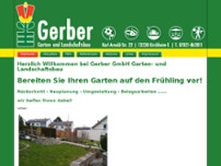 Blumen und Gärten Gerber GmbH website screenshot