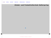 Kinder-& Freizeitreitschule Hallerspring website screenshot