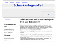 Schankanlagen Feil website screenshot