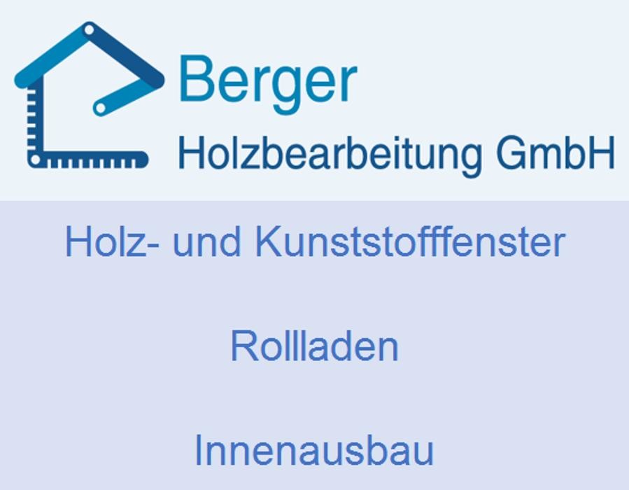 Bilder Berger Holzbearbeitung GmbH