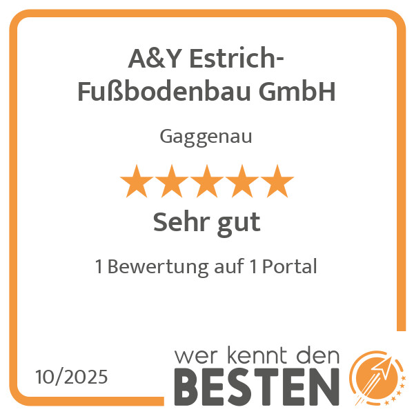 Bilder A&Y Estrich-Fußbodenbau GmbH