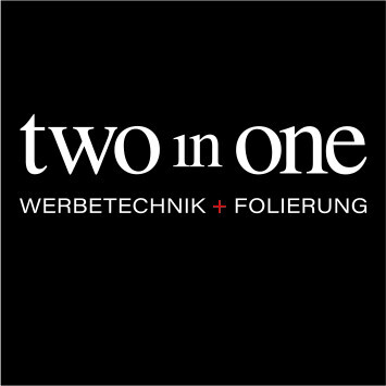 TWOinONE Werbetechnik + Folierung Logo