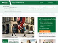 Geschlossene Geschäftsstelle website screenshot