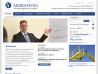 MORNEWEG Versicherungsmakler GmbH website screenshot